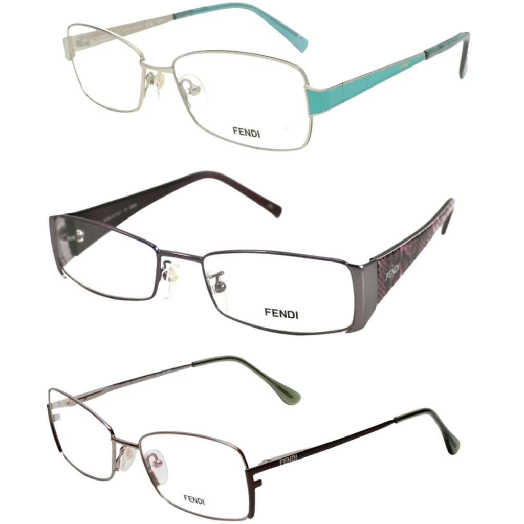 Fendi Eyeglasses W/ Case - Multiple Styles - 50 PC LOT - Topper Liquidators