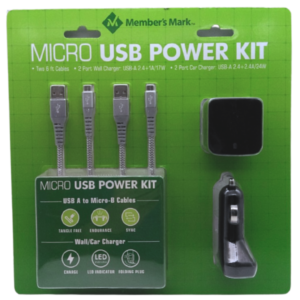 Members Mark Micro USB Power Kit