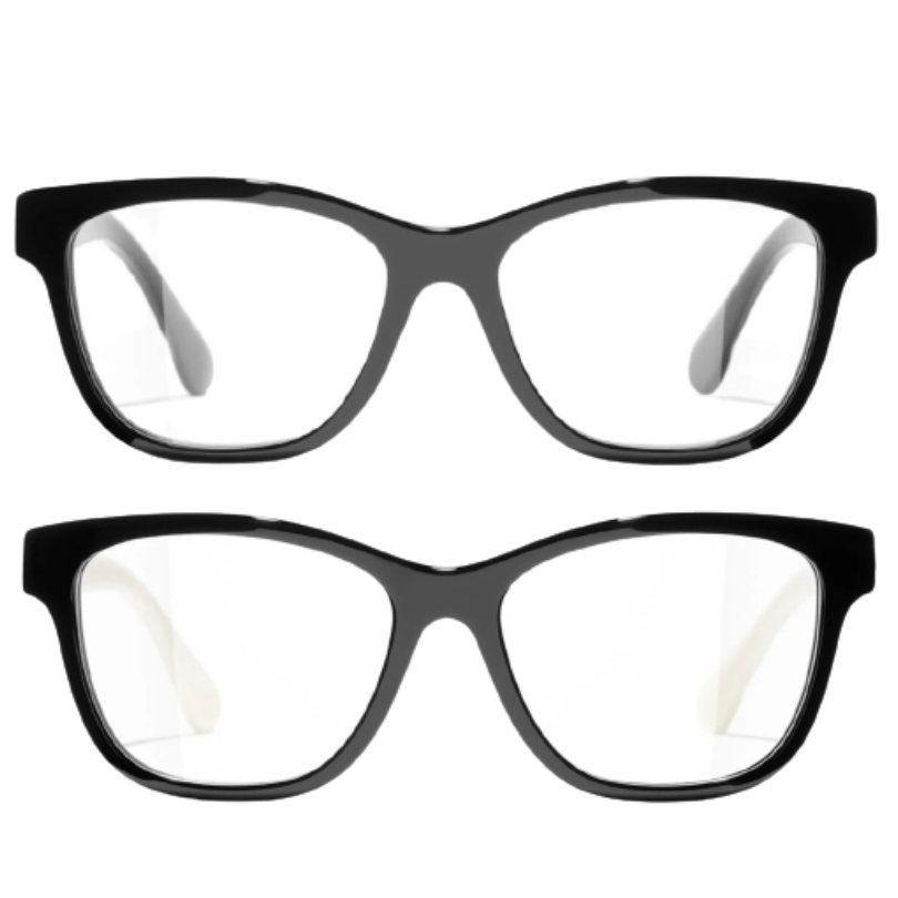 chanel frame glasses for women