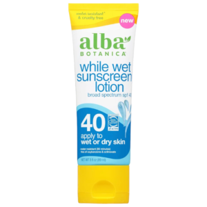 Alba Botanica While Wet Sunscreen