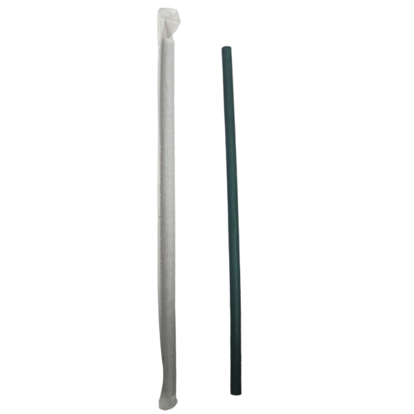 Eco-friendly Dark Green Paper Straws