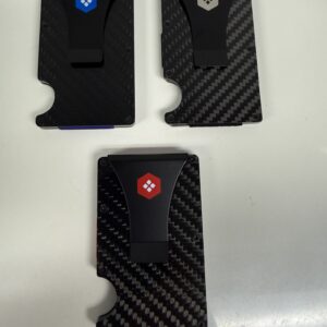 Carbon fiber Credit card and cash holder 50 pc lot